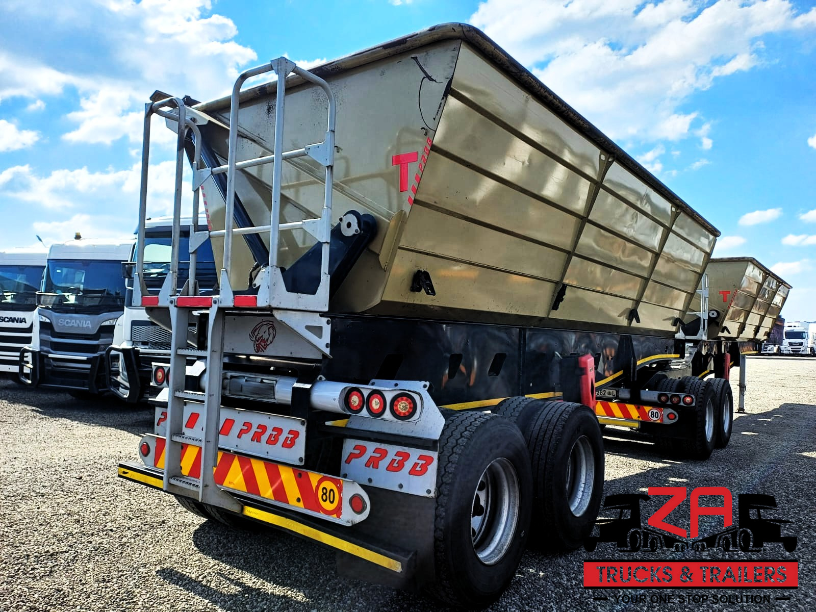 2022 PRBB 45 CUBE SIDE TIPPER #53281